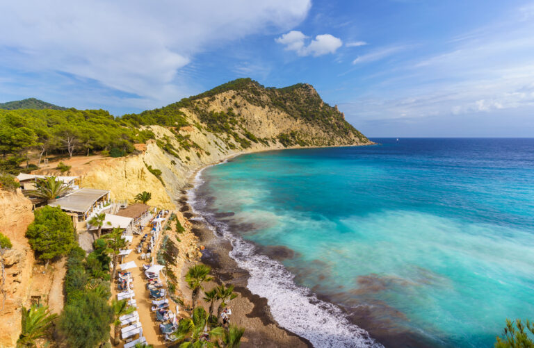 Landscape with Sol d'en Serra beach, Ibiza